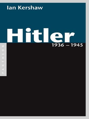 cover image of Hitler 1936 – 1945
